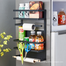 ron refrigerator racks household wall-mounted magnetic kitchen multifunctional storage